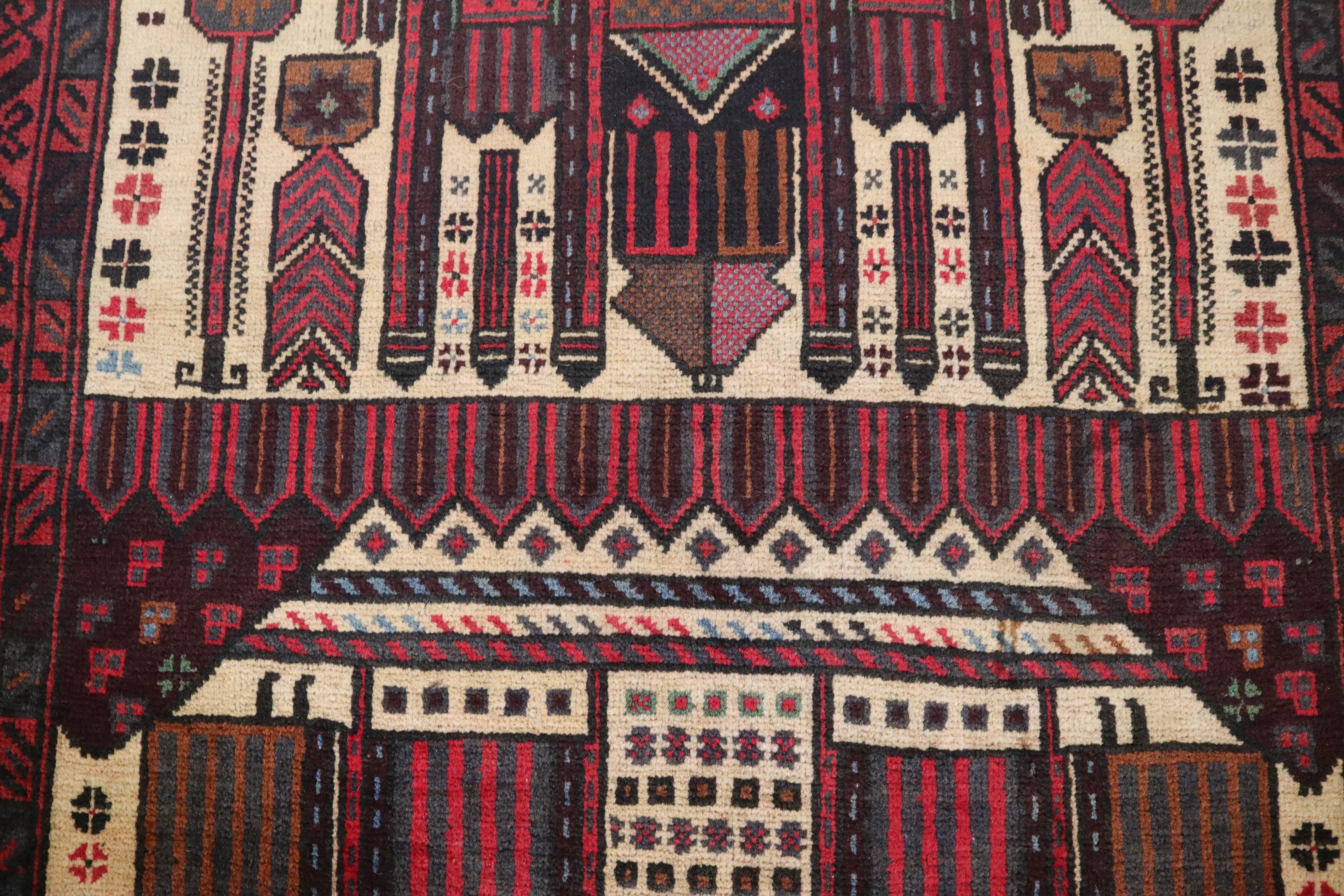 Oushak Rug, Afghan Tribal Rug, Area Rug, Natural Dye Rug