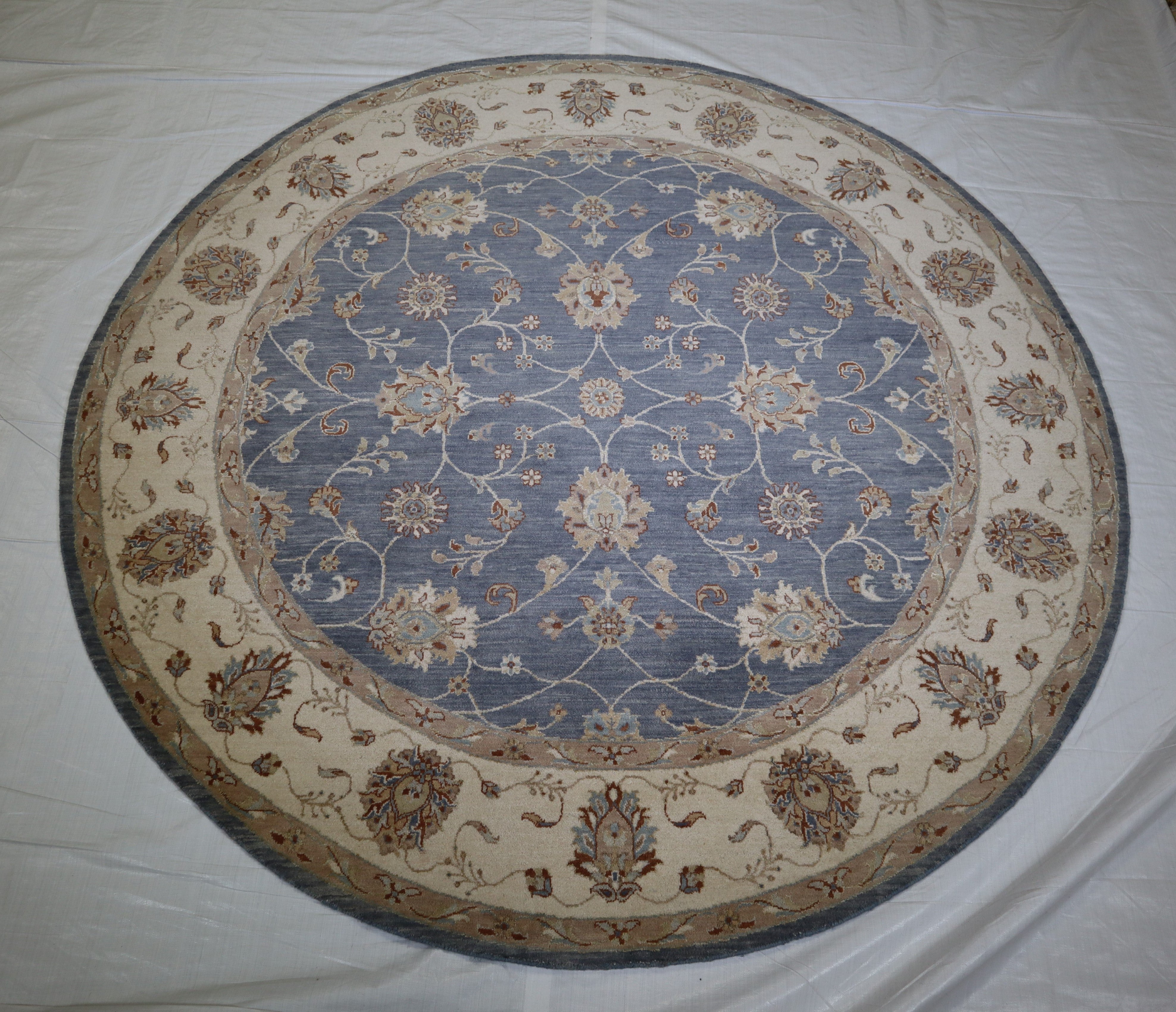 Ziegler Rug, Hand Knotted Round Rug, Types Of Persian Rugs