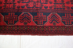 Tribal Rug, Afghan Rug, Hand Knotted, Red Rug