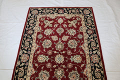 Floral Style Rug, Hand Knotted Area Rug, Geometric Rug