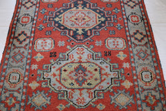 Kazak Rug, Traditional Rug, Natural Multi