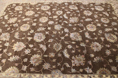 Persian Design Rug, Silk Flower Rug, Neutral Rugs, Living Room Rug