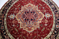 Round Rug, Serapi Rug, Types Of Persian Rugs, Colorful Rug