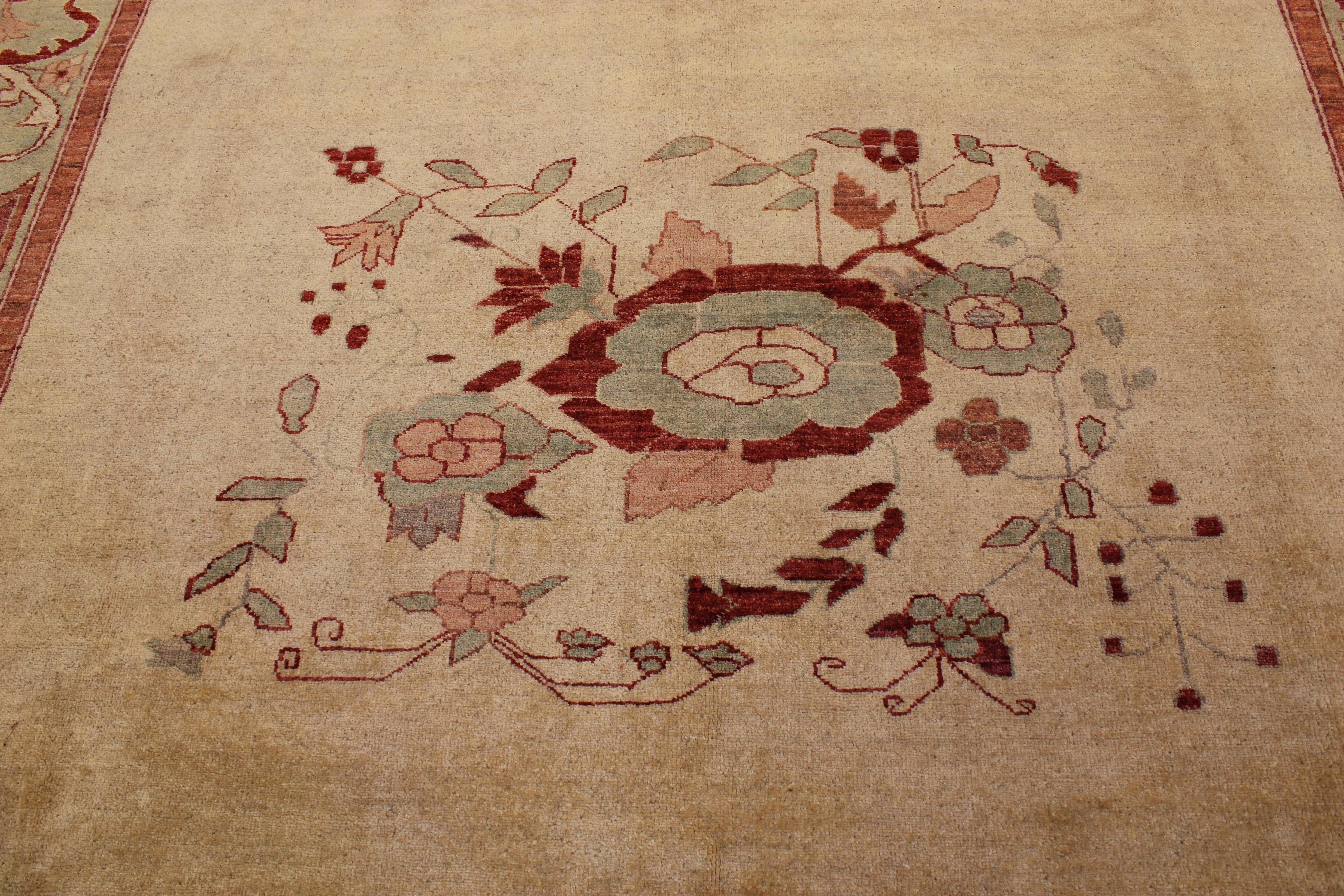 Peshawar Rug, Hand Knotted Wool Rugs, Area Rugs 8x11, Rugs For living Room