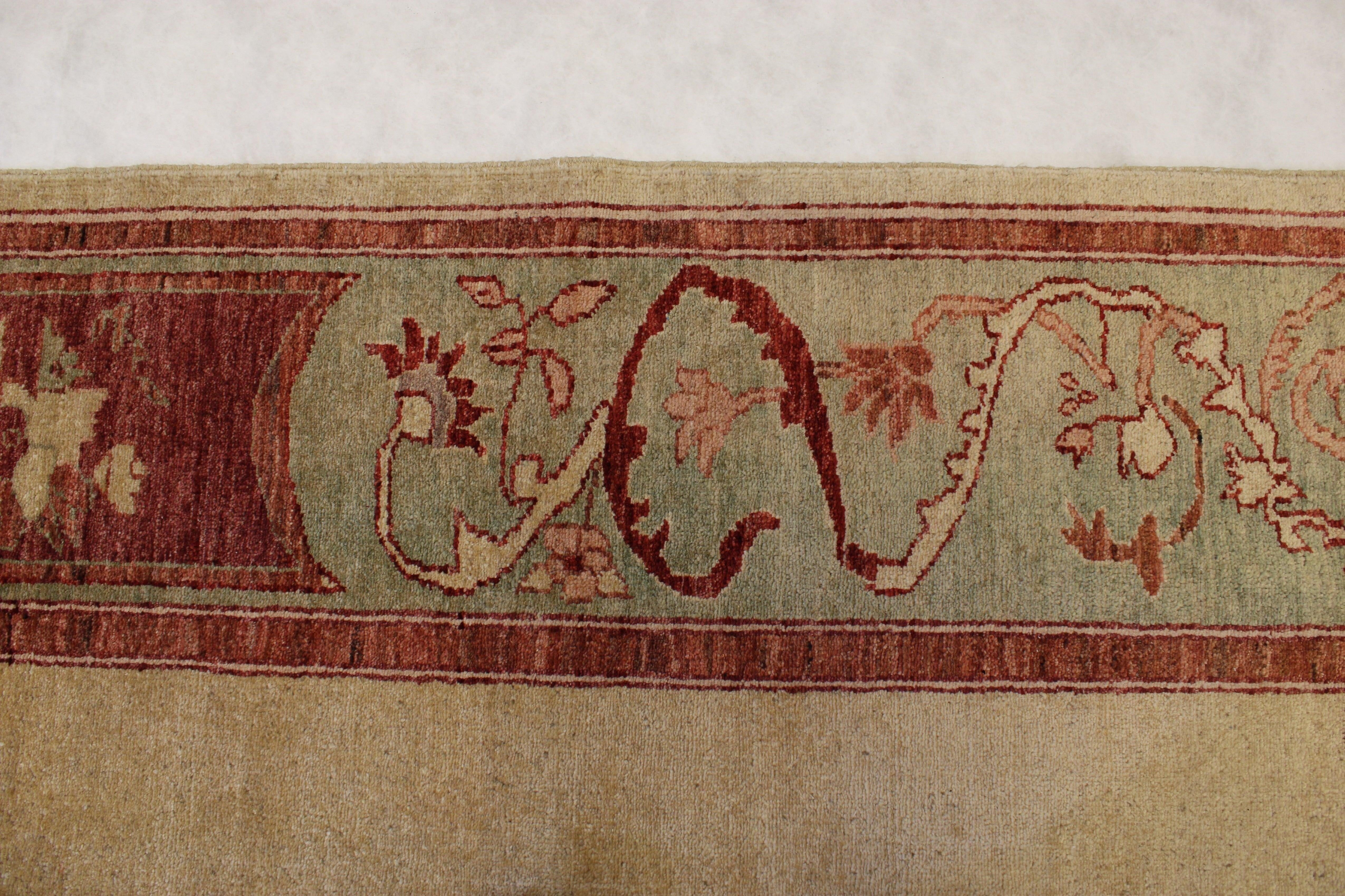 Peshawar Rug, Hand Knotted Wool Rugs, Area Rugs 8x11, Rugs For living Room