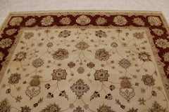 Oriental Rug, Colorful Rug, Hand Knotted Rug, How Big Is 8x10, India Rugs