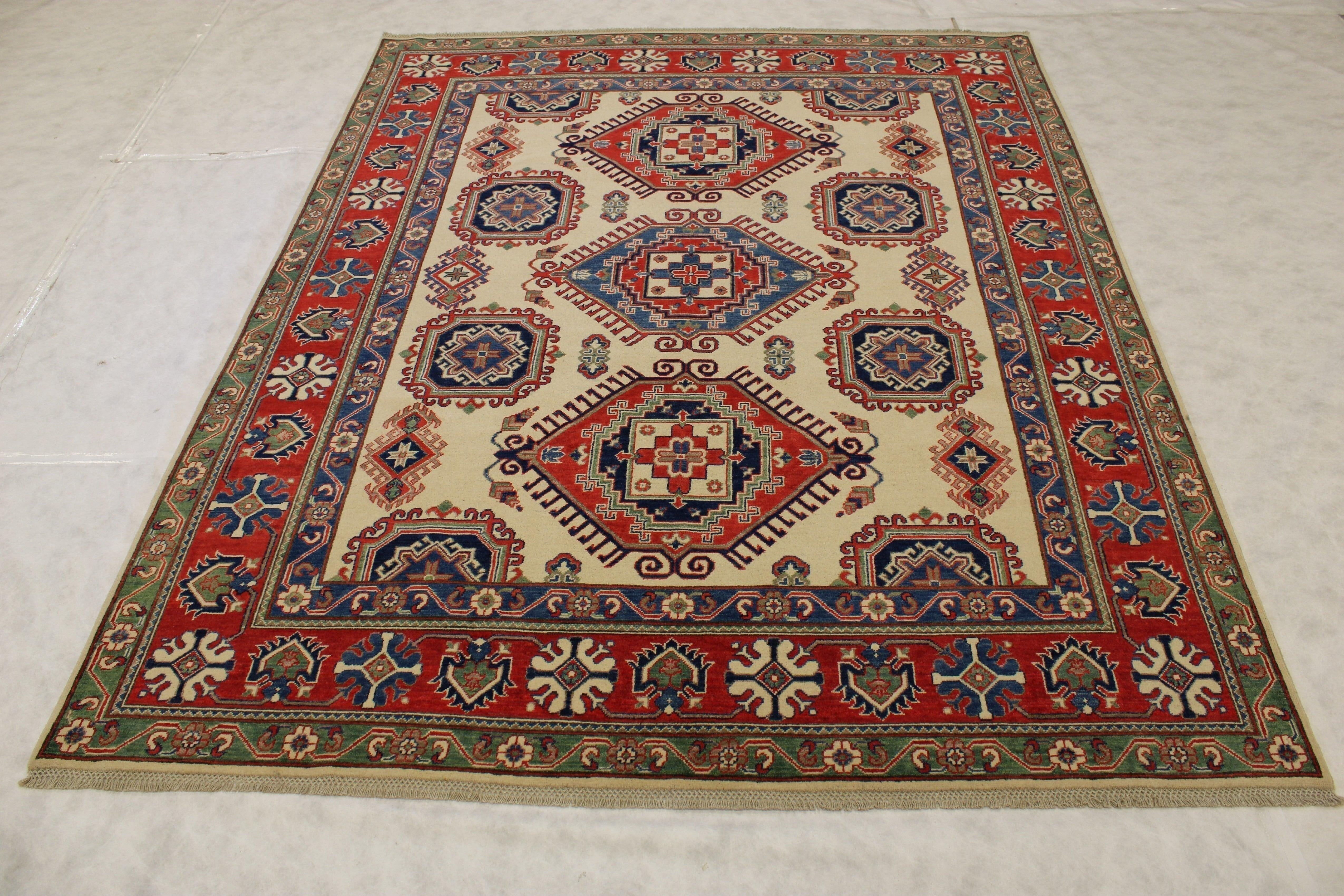 Colorful Rugs, Kazak Rugs, Afghanistan Rugs For Sale, Dining Room Rug
