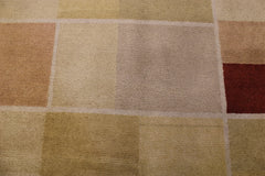 Hand Knotted Rug, Multicolored Rug, Indian Rug, Living Room Rug, Bedroom Rug