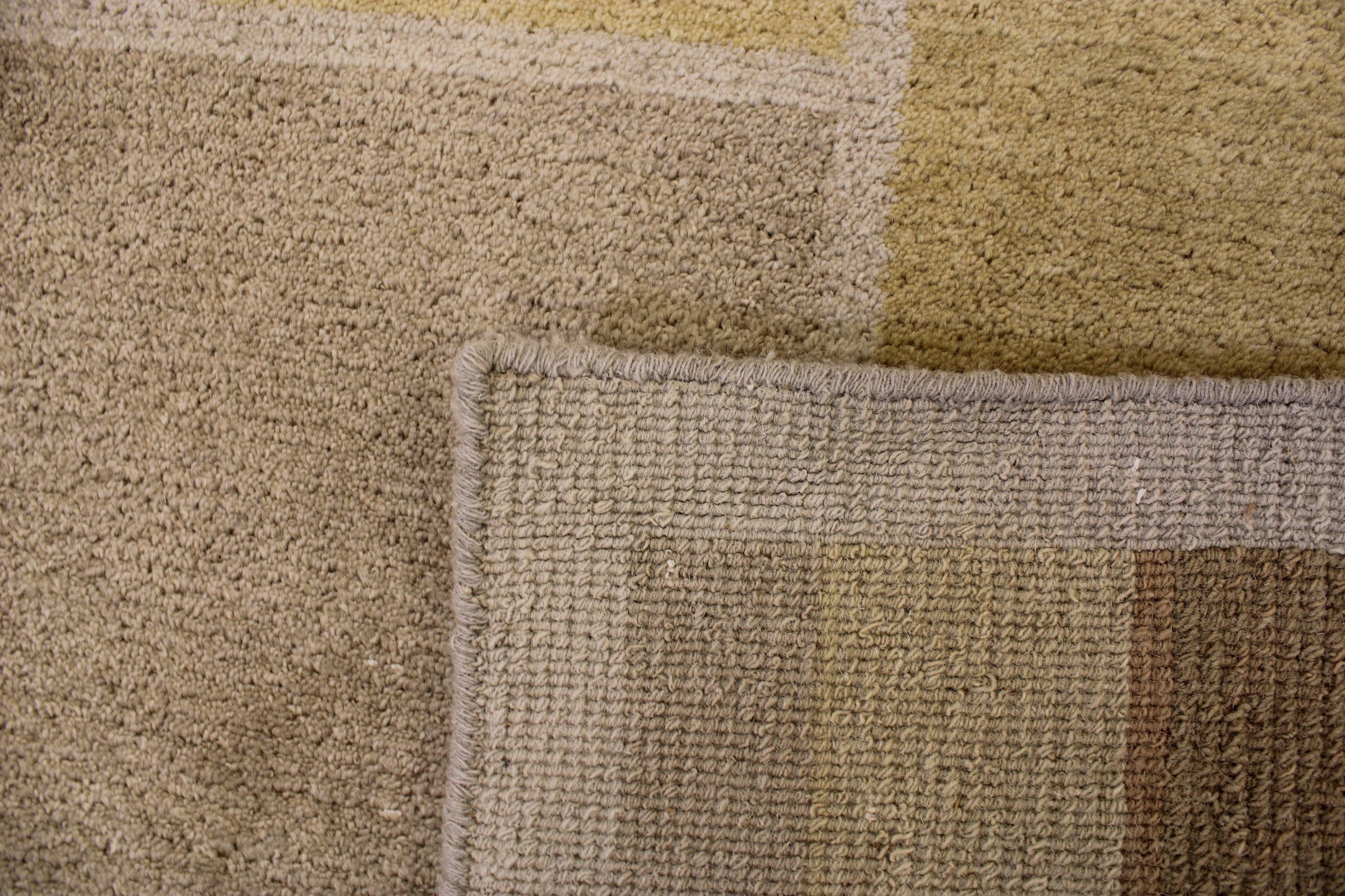 Hand Knotted Rug, Multicolored Rug, Indian Rug, Living Room Rug, Bedroom Rug