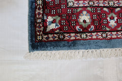Jammu Kashmir Rug, Oriental Rug, Colorful Area Rug