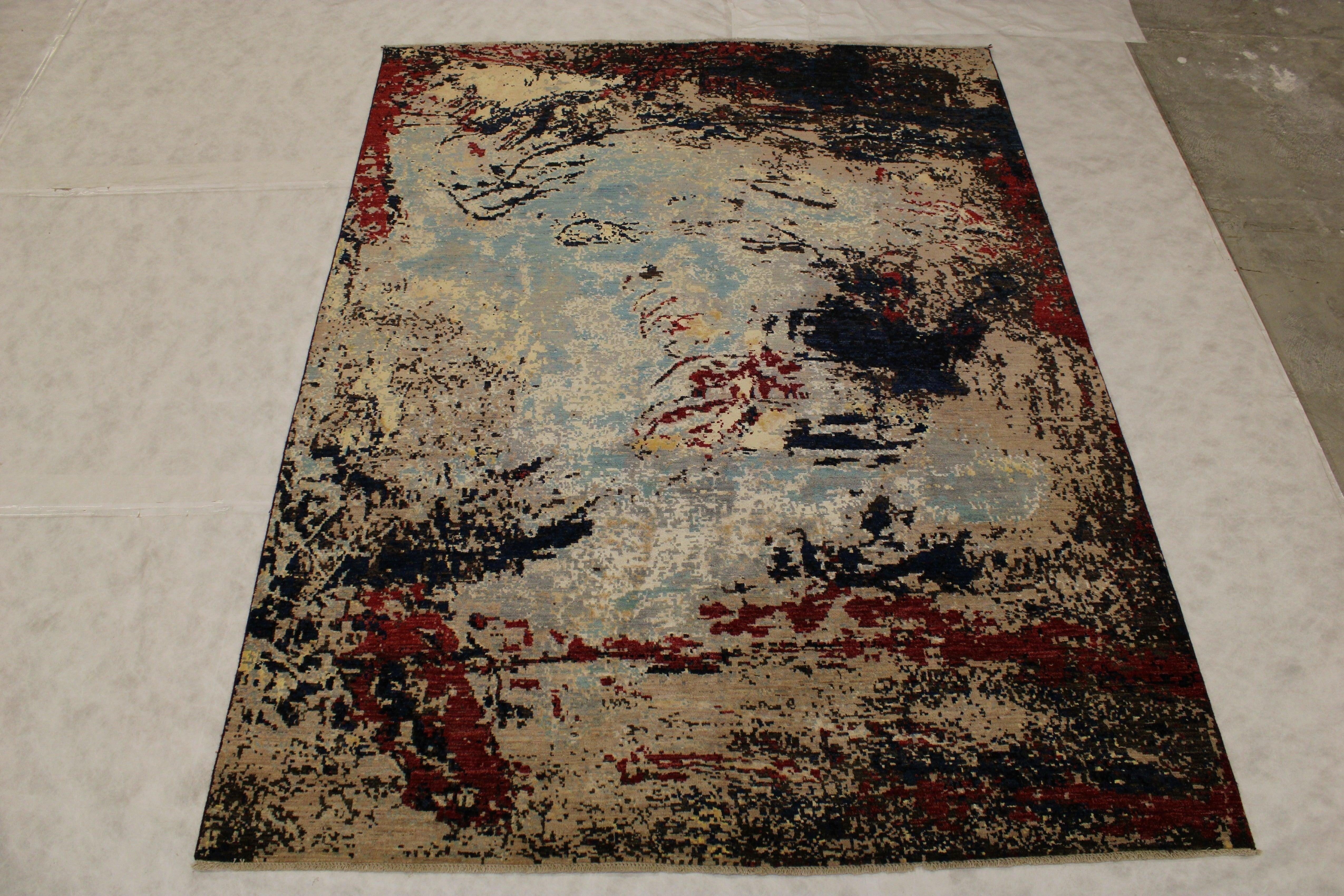 Contemporary Rug, Multicolored Rug, Afghan Carpets, Area Rug Sizes, Rug Decor