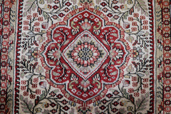 Jammu Kashmir Rug, Hand Knotted, Oriental Area Rug