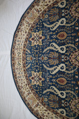 Indian Rug, Round Rug, Oushak Rug, Rugs For Living Room