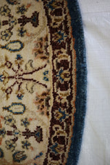 Indian Rug, Round Rug, Oushak Rug, Rugs For Living Room