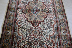 Jammu Kashmir Rug, Indian Hand Knotted Rug, Area Rug