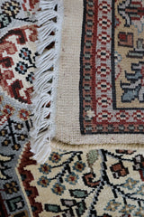 Jammu Kashmir Rug, Indian Hand Knotted Rug, Area Rug