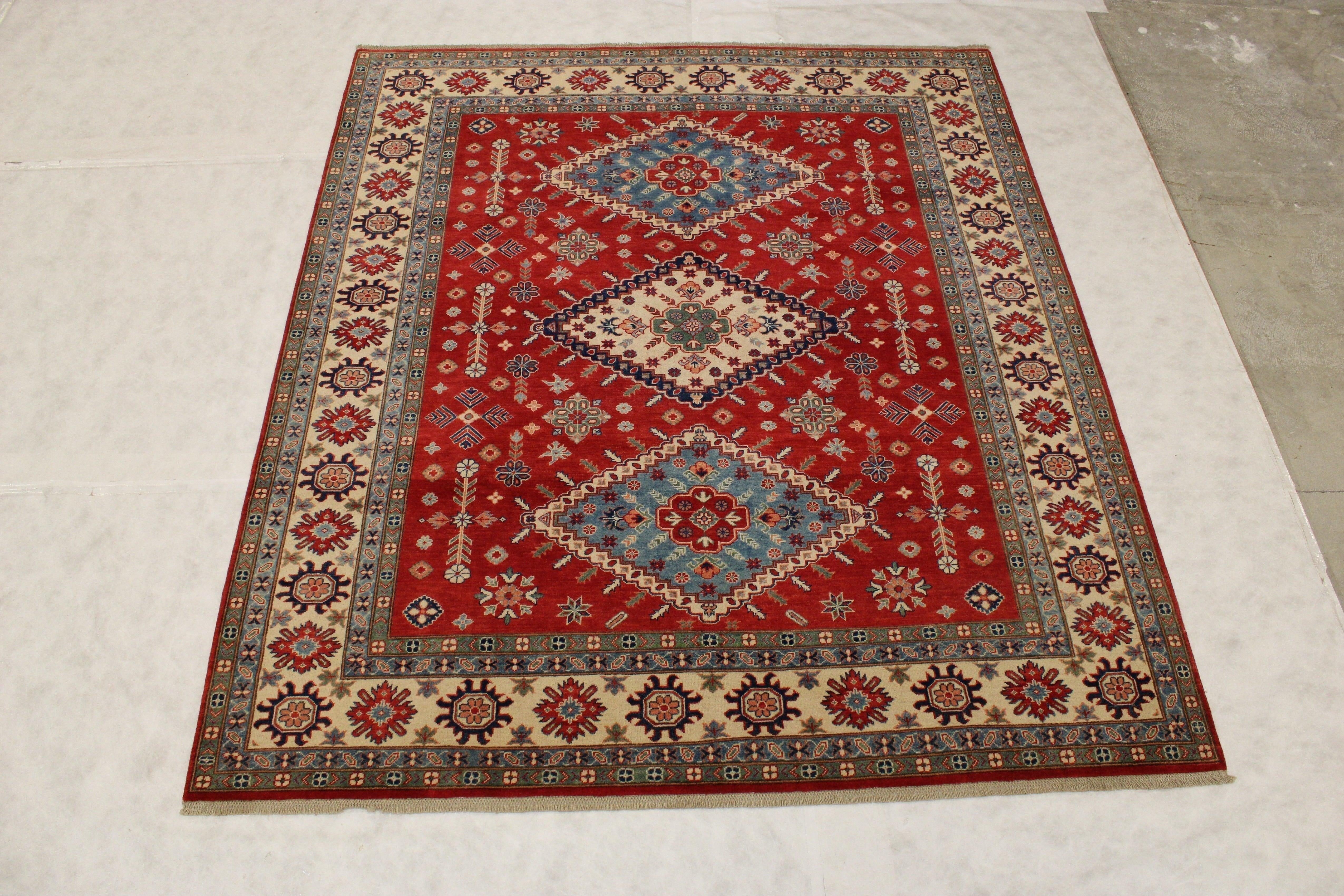 Area Rugs Near Me, Kazak Rug, Authentic Rug, Bedroom Rug, Rug Types