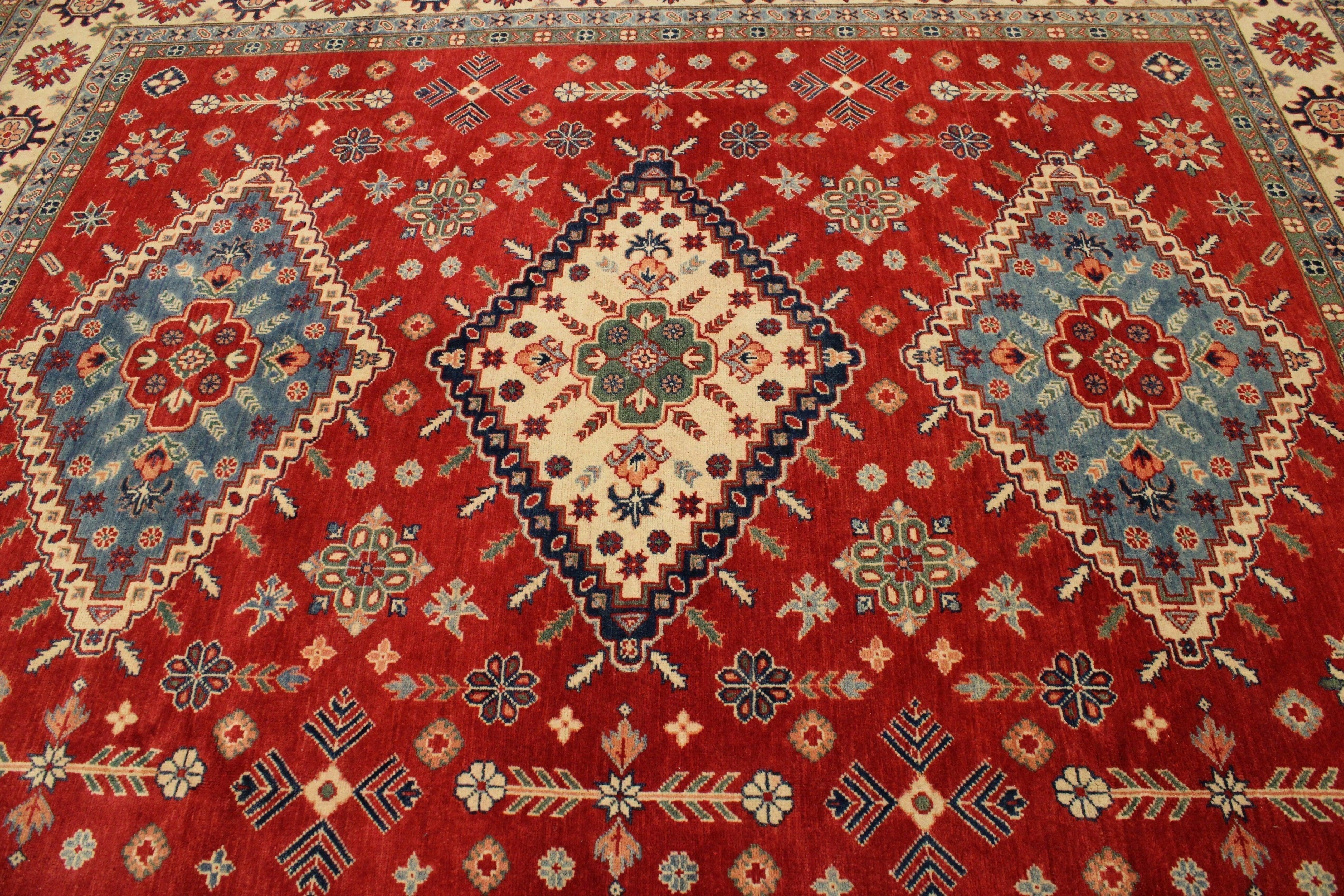 Area Rugs Near Me, Kazak Rug, Authentic Rug, Bedroom Rug, Rug Types