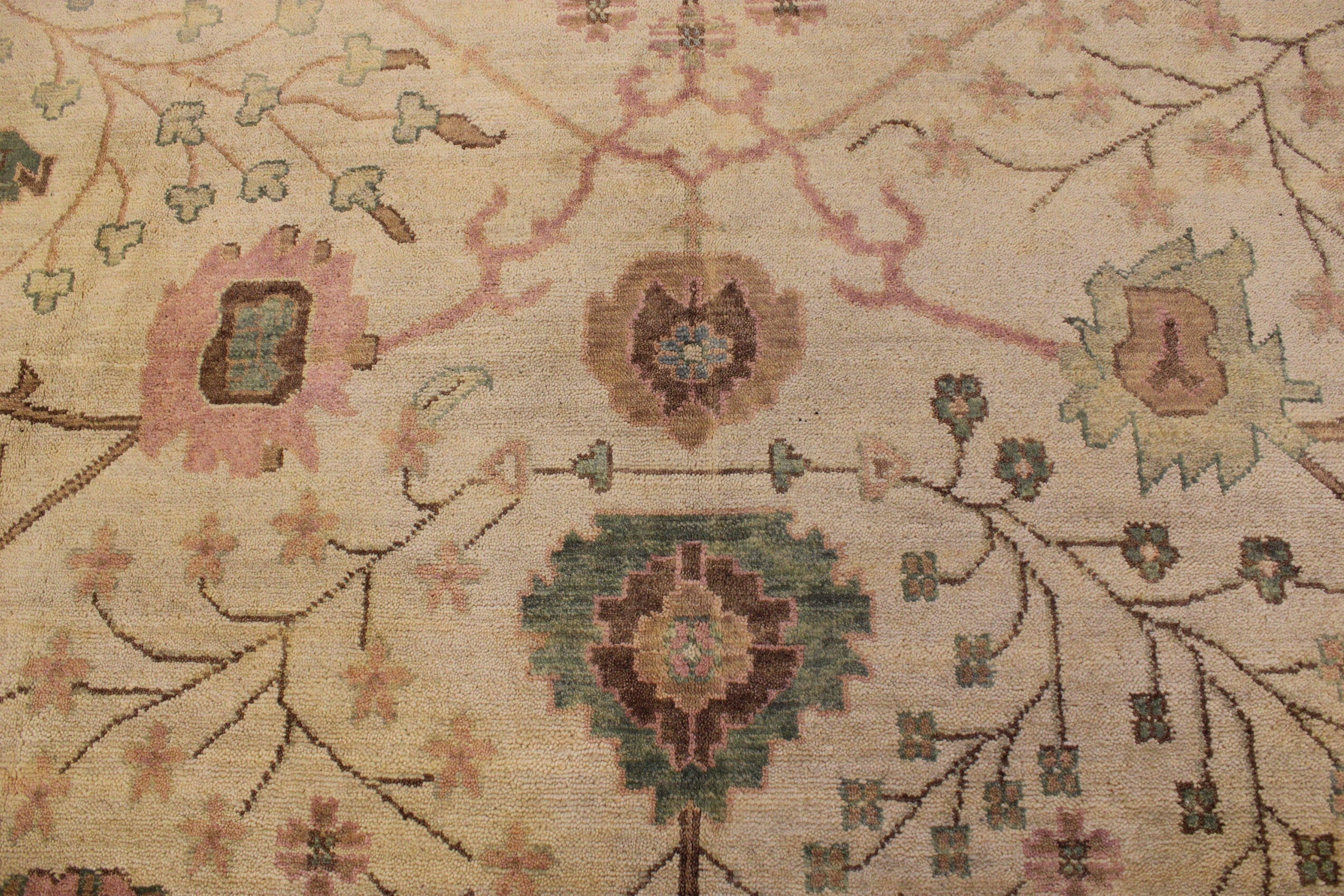 Antique Rug, Oushak Rug, Geometric Rug, How Big Is 8x10, Area Rugs