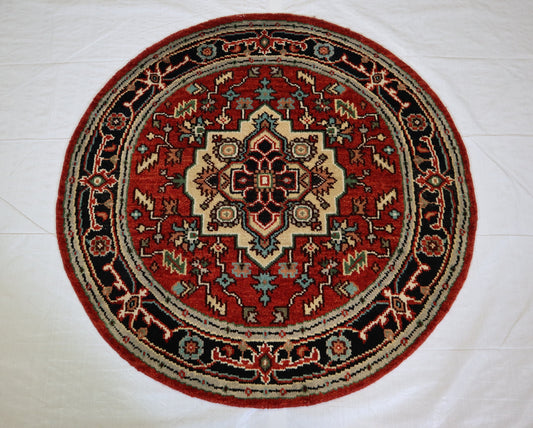 Serapi Rug, Indian Rug, Colorful Area Rug, Rug For Kitchen