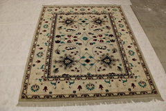 Hand Knotted Rug, Types Of Oriental Rugs, Colorful Rug, 8x10 Area Rug