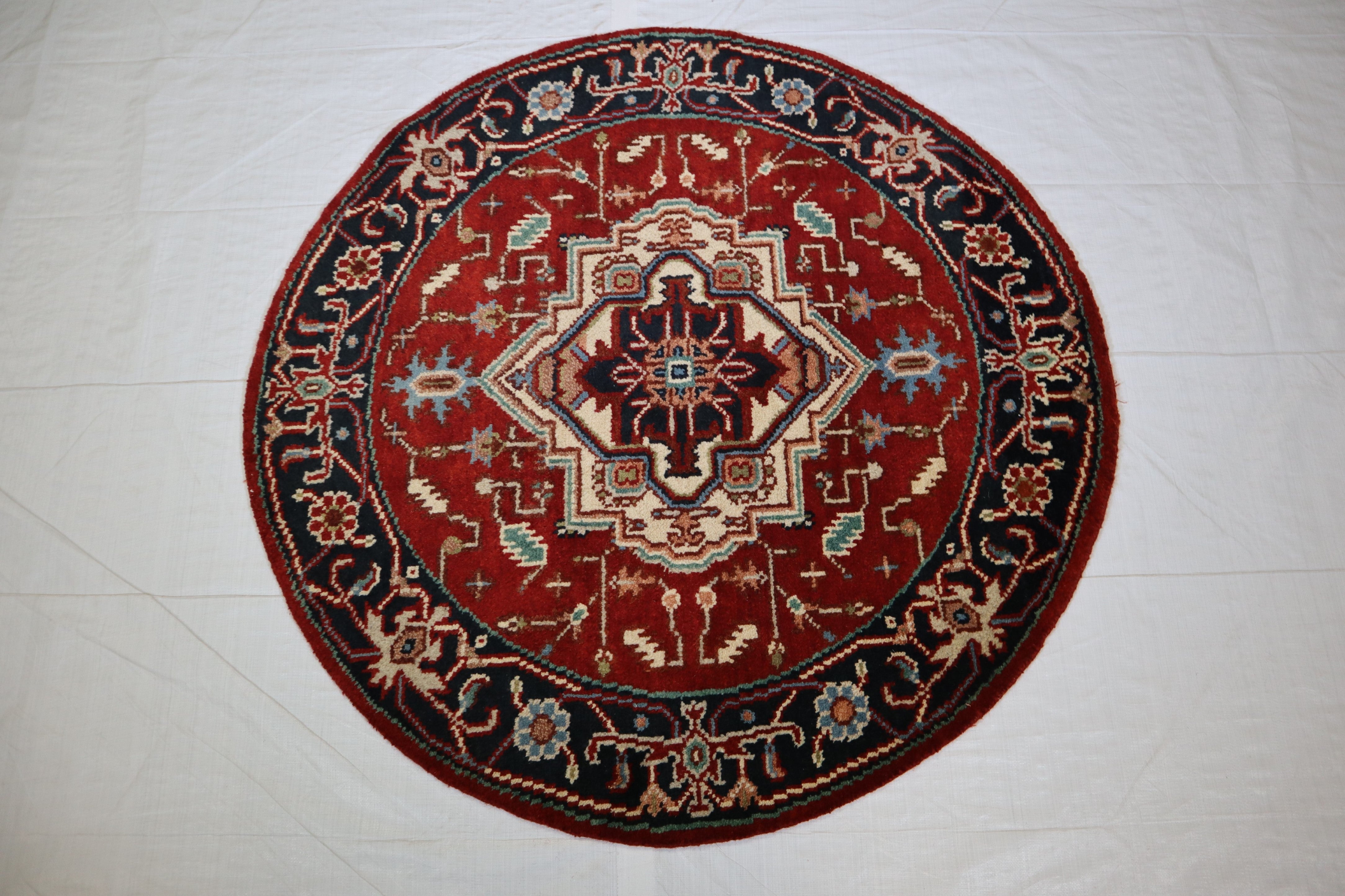 Serapi Rug, Round Rug, Oriental Rug, Area Rugs Near Me