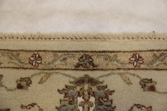 6'0" x 6'0" ft. Hand Knotted Oushak Puja Rug