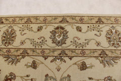 6'0" x 6'0" ft. Hand Knotted Oushak Puja Rug