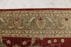 6'8" x 6'6" ft. Oushak Hand Knotted Wool Rug
