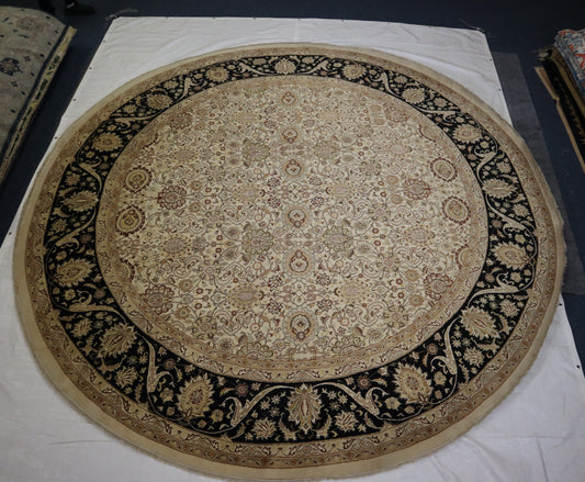 Afghan Round Rug, Sutri Design Rug, Authentic Round Rug