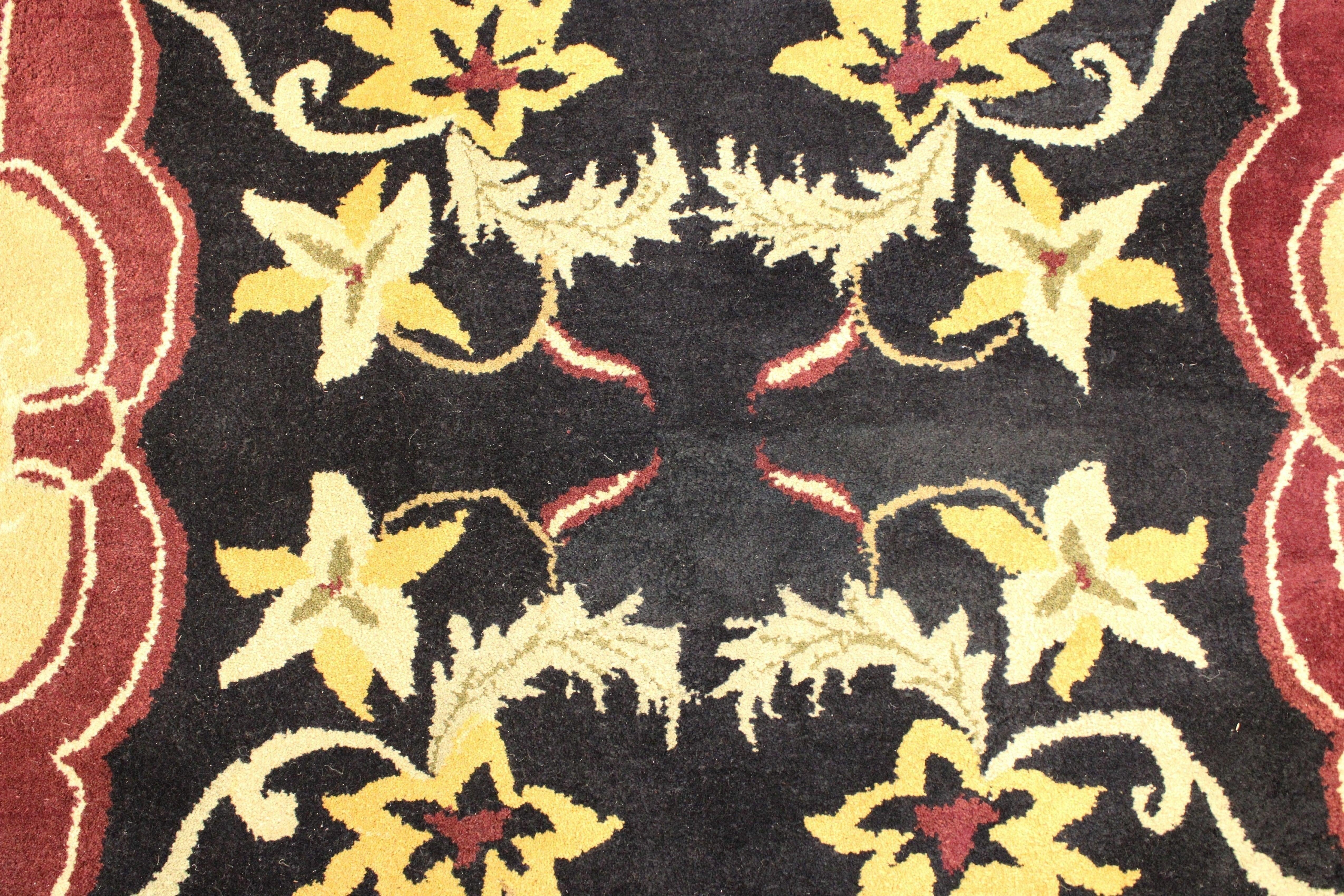 Hand Tufted Rug, Indian Rug, Oriental Rugs, How Big Should A Dining Room Rug Bev