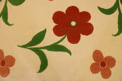 Flowers Rug, Handmade Rug, Colorful Rugs, 7x10 Rugs, Discounted Rug