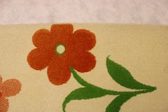 Flowers Rug, Handmade Rug, Colorful Rugs, 7x10 Rugs, Discounted Rug