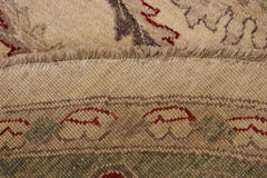 Ivory Rug, Round Rug, Oushak Rug, Afghan Rugs, Dining Table Rug