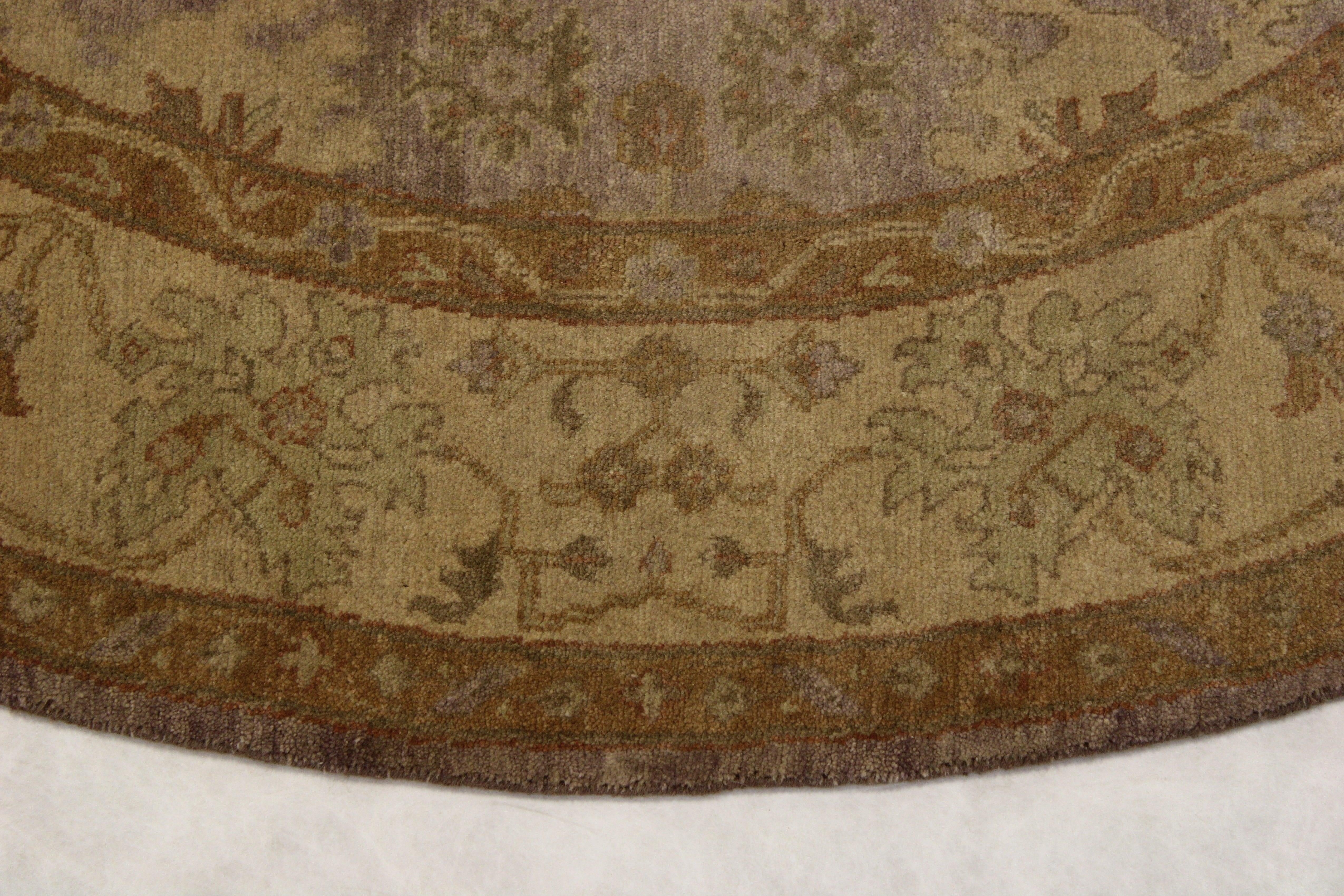 Round Rug, Oriental Rug, Oushak Rug, Circle Rug, Area Rug Sizes, 8x8 Rugs