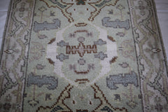 Oushak Rug, Persian Design Rug, Hand Knotted Indian Rug
