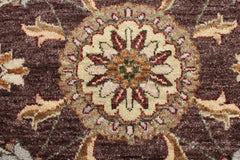 Round Rug, Oriental Rug, Knotted Rug, Indian Rug, Round Carpet