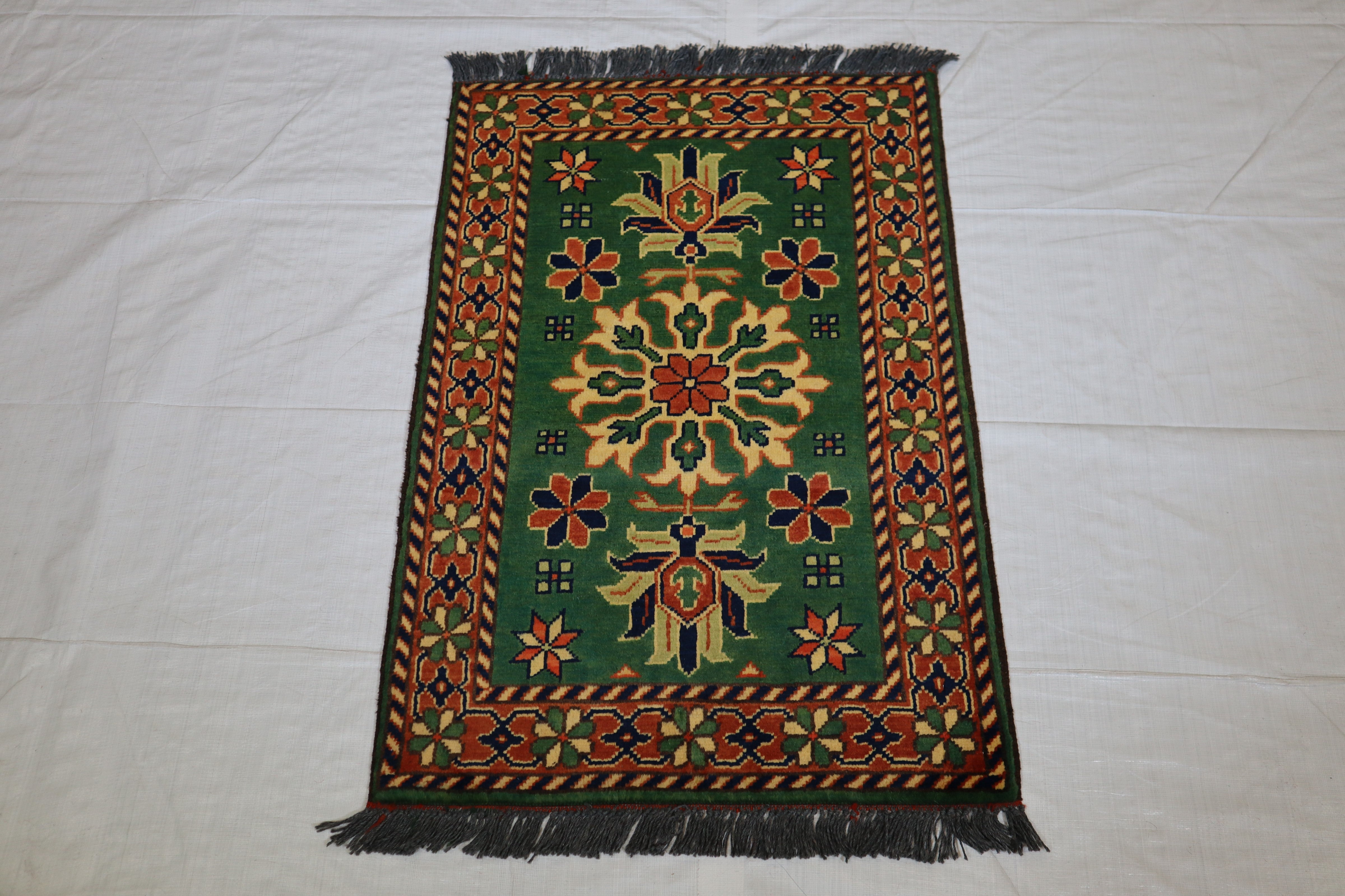 Traditional Rug, Afghan Rug, Hand Knotted Wool Rug