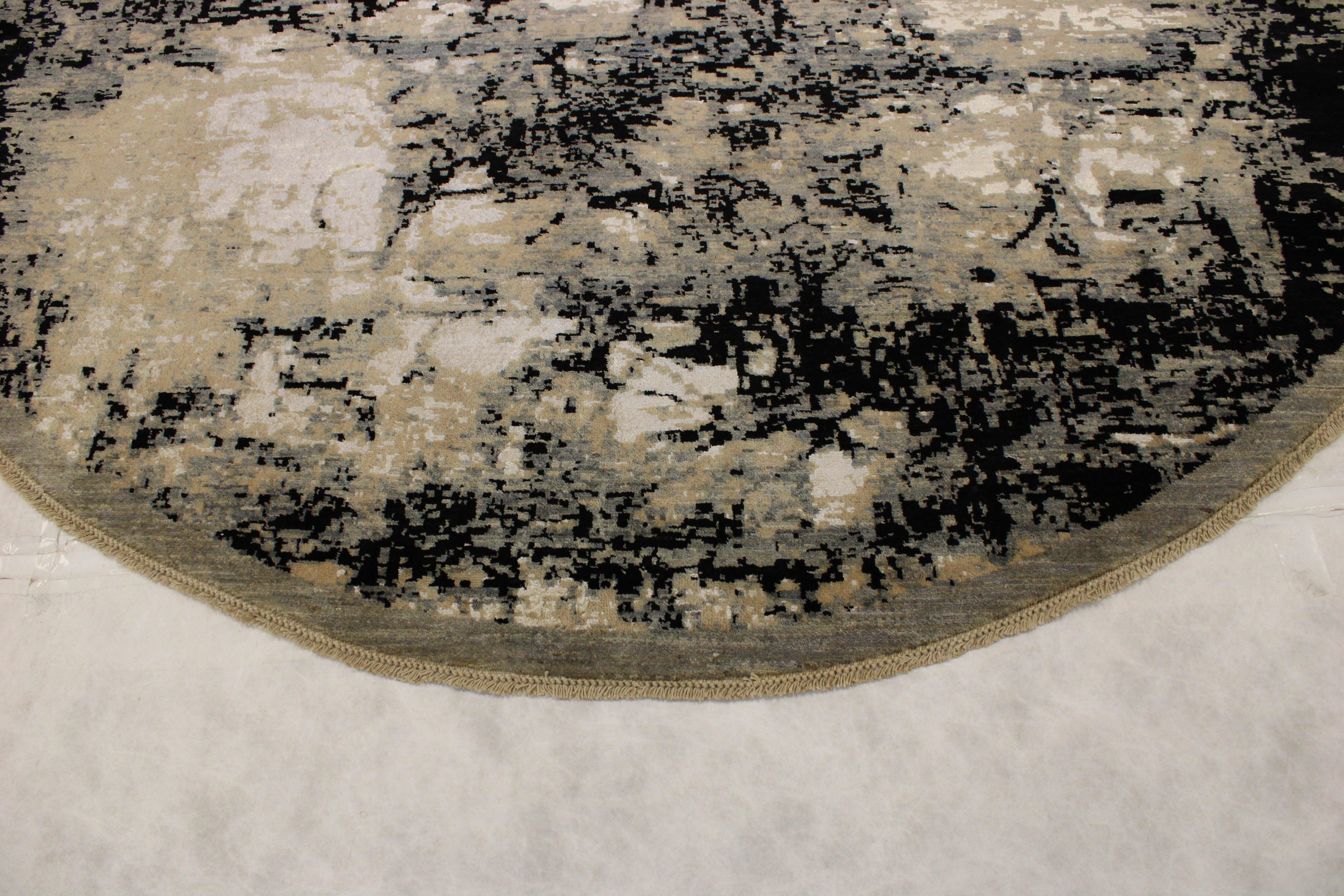 Round Rug, Contemporary Rugs, Afghanistan Rugs, Hand Knotted Rug