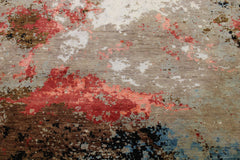 Contemporary Rug, Round Rug, Multicolored, Afghanistan Rugs For Sale