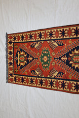 Afghan Kargahi Rug, Oriental Rug, Area Rug, Wool Rug