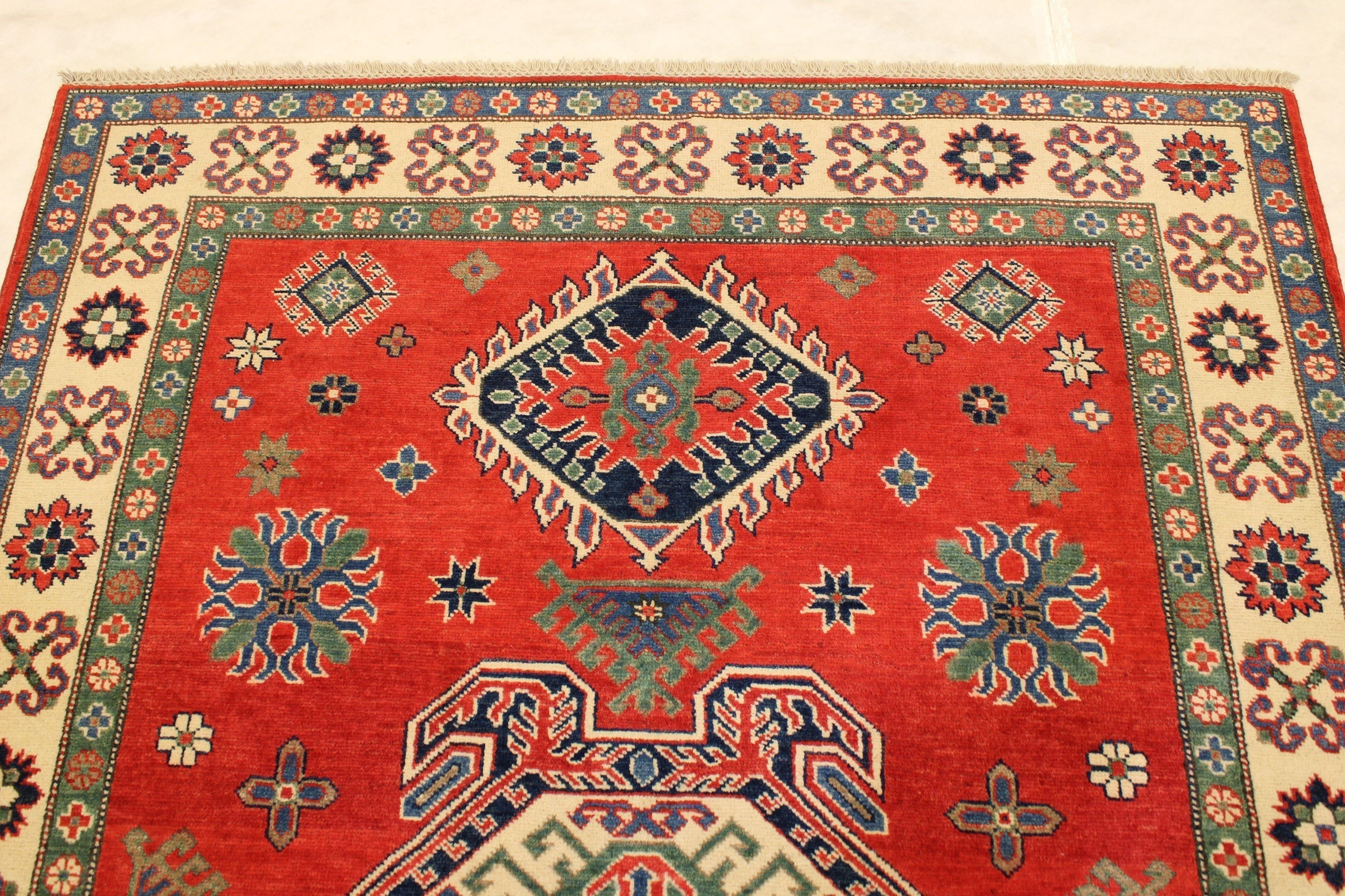 Kazak Rug, Afghanistan Rug, Rug Red, Area Rug Size Guide, Indoor Outdoor Carpet