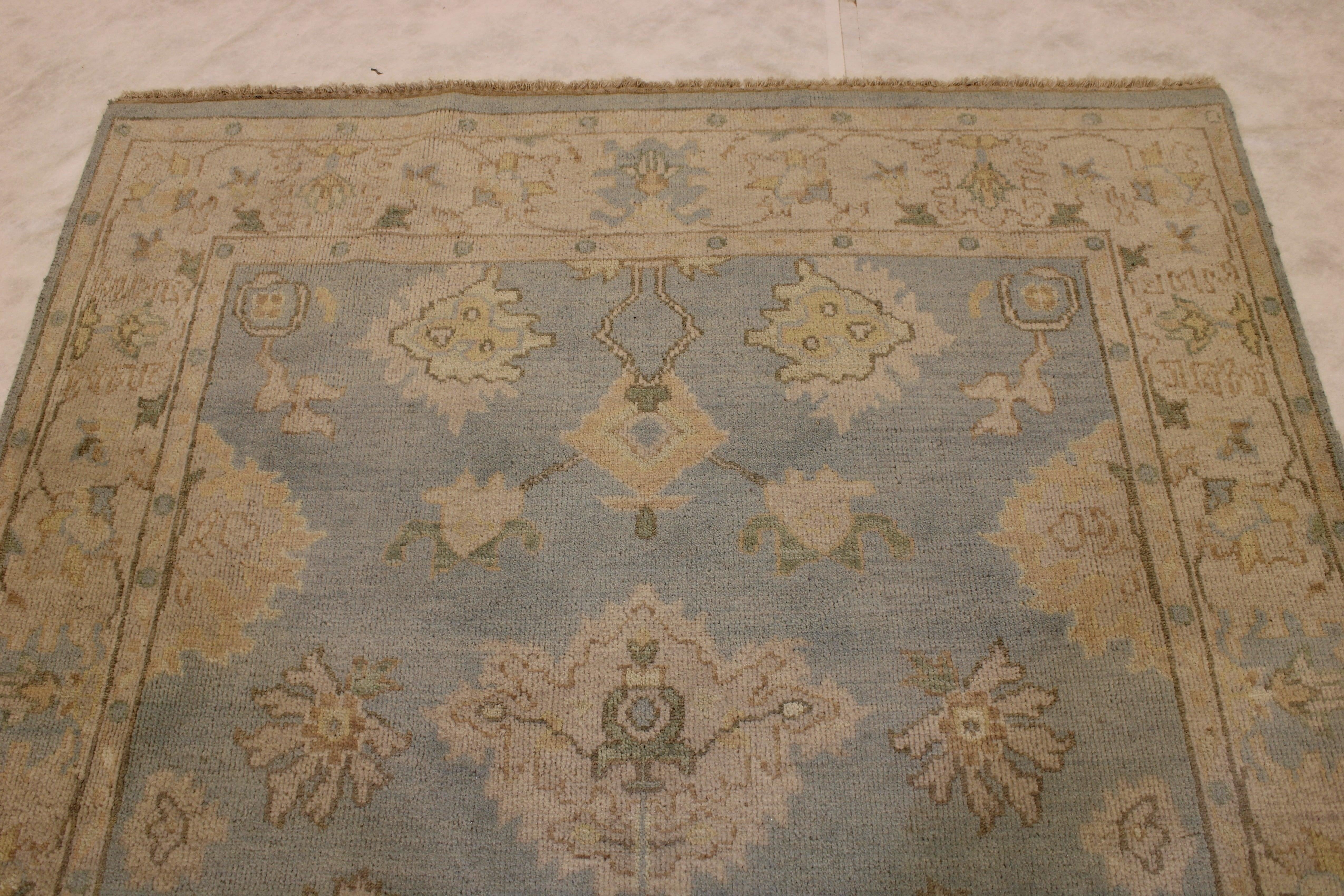 Oushak Rug, Area Rugs, Oriental Rugs, Rug For Office, Rug 5x8