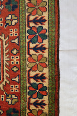 Afghan Kargahi Rug, Turkman Rug, Traditional Wool Rug