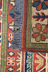 Afghan Kargahi Rug, Turkman Rug, Traditional Wool Rug