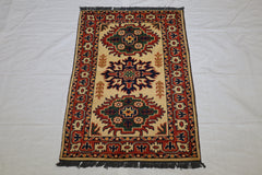 Afghan Kargahi Rug, Hand Knotted Rug, Turkman Rug