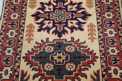 Afghan Kargahi Rug, Hand Knotted Rug, Turkman Rug