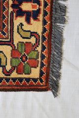 Afghan Kargahi Rug, Hand Knotted Traditional Rug