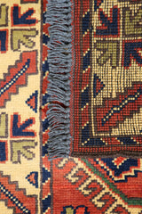 Afghan Kargahi Rug, Turkman Design Rug, Area Rug