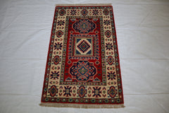 Kazak Rug, Traditional Rug, Afghan Area Rug, Door Mat